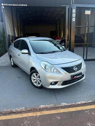 NISSAN VERSA 1.6 16V FLEX SL 4P MANUAL NISSAN VERSA 1.6 16V FLEX SL 4P MANUAL